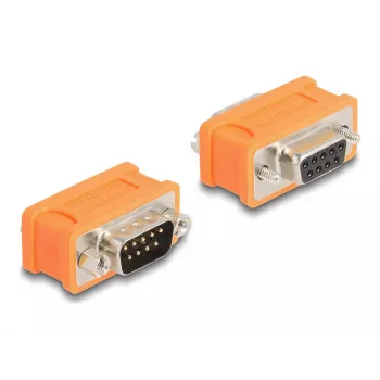 DeLOCK D-Sub 9 CAN magistralės adapteris su 120 omų rezistoriumi oranžinis