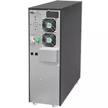 Qoltec 52284 Nepertraukiamo maitinimo šaltinis UPS | 10kVA | 10000W | Galios koeficientas 1.0 | LCD | EPO | USB | On-line