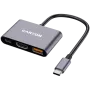 Canyon DS-4 USB-C Hub 10000 Mbit/s HDMI USB 3.2 Gen 2