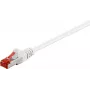Wentronic Goobay jungiamasis laidas RJ45 S/FTP Cat6 1,00 m baltas PIMF (80278)