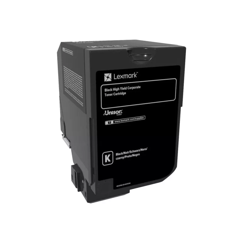 Lexmark CSCX725 Corporate 20K tonerio kasetė, didelės išeigos, juoda 74C2HKE