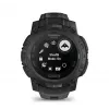 Išmanusis laikrodis GARMIN Instinct 3 45mm Solar Tactical Edition Black — 45 mm, saulės įkrovimas, GPS, širdies ritmo matuoklis