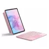 Inateck KB04122 Ace Touch klaviatūros dėklas iPad 11 / iPad Air 4/5, QWERTZ, rožinis