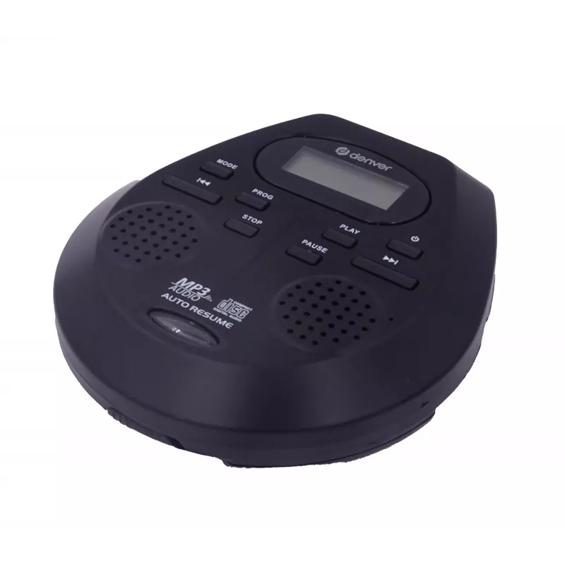Nešiojamas CD grotuvas Denver DMP-395B Juodas MP3 atkūrimas LCD ekranas