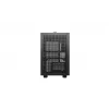 Kompiuterio korpusas DeepCool CH160 PLUS Small Form Factor SFF ATX/mATX, grūdintas stiklas, USB-C, juodas