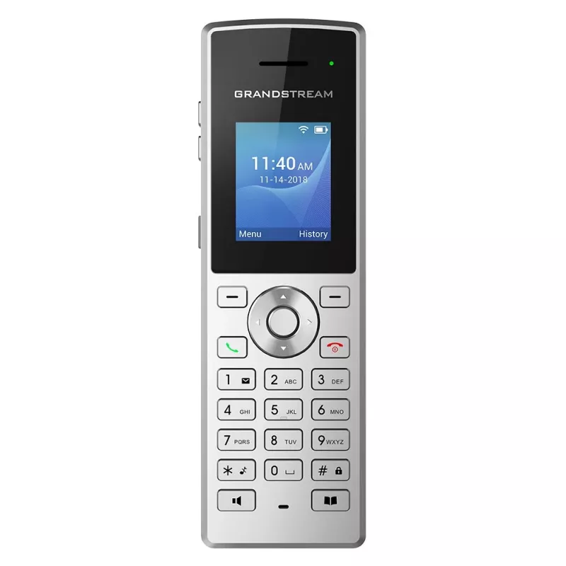 Grandstream Networks WP810 IP telefonas juodas, metalinis, 2 linijos, TFT, Wi-Fi