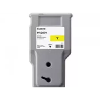 Canon PFI-207Y originalus geltonas rašalo kasetė 330 ml