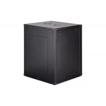 Sieninis 19 inch tinklo spintas DN-37115, 16U, 600x600x785 mm, juodas