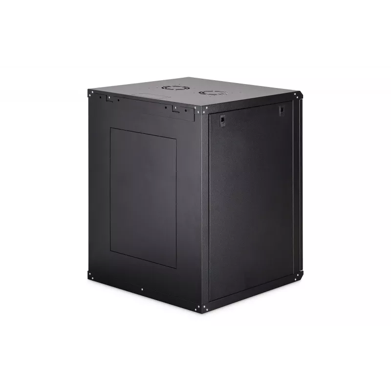 Sieninis 19 inch tinklo spintas DN-37115, 16U, 600x600x785 mm, juodas