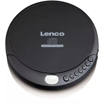 LENCO CD-200 nešiojamas CD grotuvas / Discman, juodas