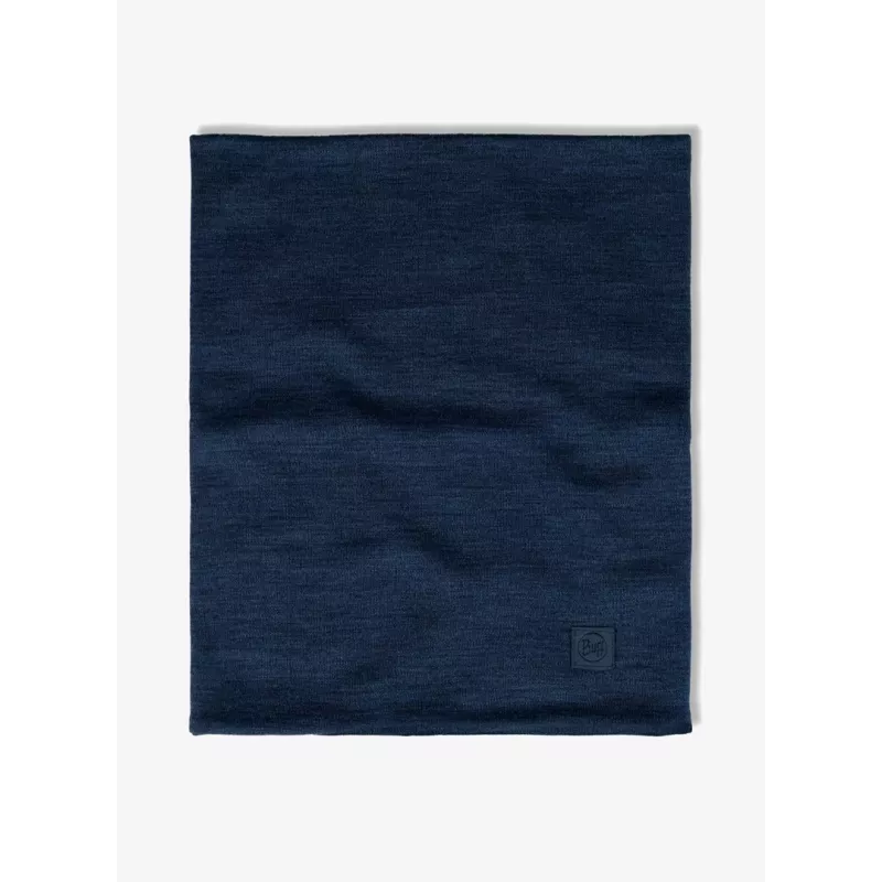 Buff merino vilnos kaklo ir veido šildytuvas modelis 113018.779.10.00 — sunkus, besiūlis, unisex, mėlynas