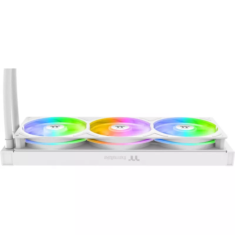 Skysčio aušintuvas CPU THERMALTAKE TH360 V3 ARGB Sync Snow Edition (3x120mm, ARGB, AIO)
