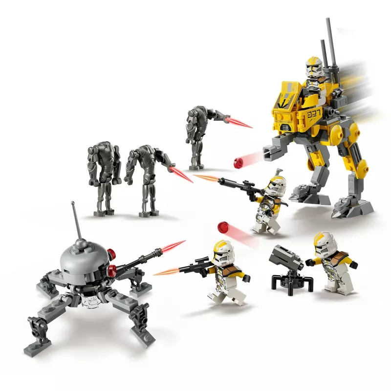 LEGO Star Wars 327th Star Corps Clone Troopers Battle 75431 – 258 dalių, 7 minifigūrėlių, nuo 7 metų
