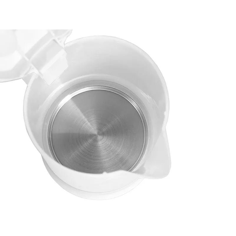 Elektrinis virdulys LAFE LAFCZA45865, nerūdijantis plienas, 0,6 L, 600 W, šviesiai pilkas, užrakinamas dangtelis