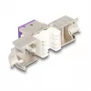 DeLOCK keystone modulis 88121 Plokščias Violetinis RJ-45 10 vnt.