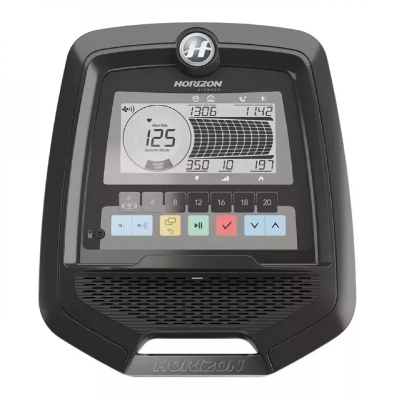 Eliptinis treniruoklis Horizon Fitness Andes 5.1 – 20 pasipriešinimo lygių, 12 programų, 50,8 cm žingsnis, 136 kg maks. vartotojo svoris