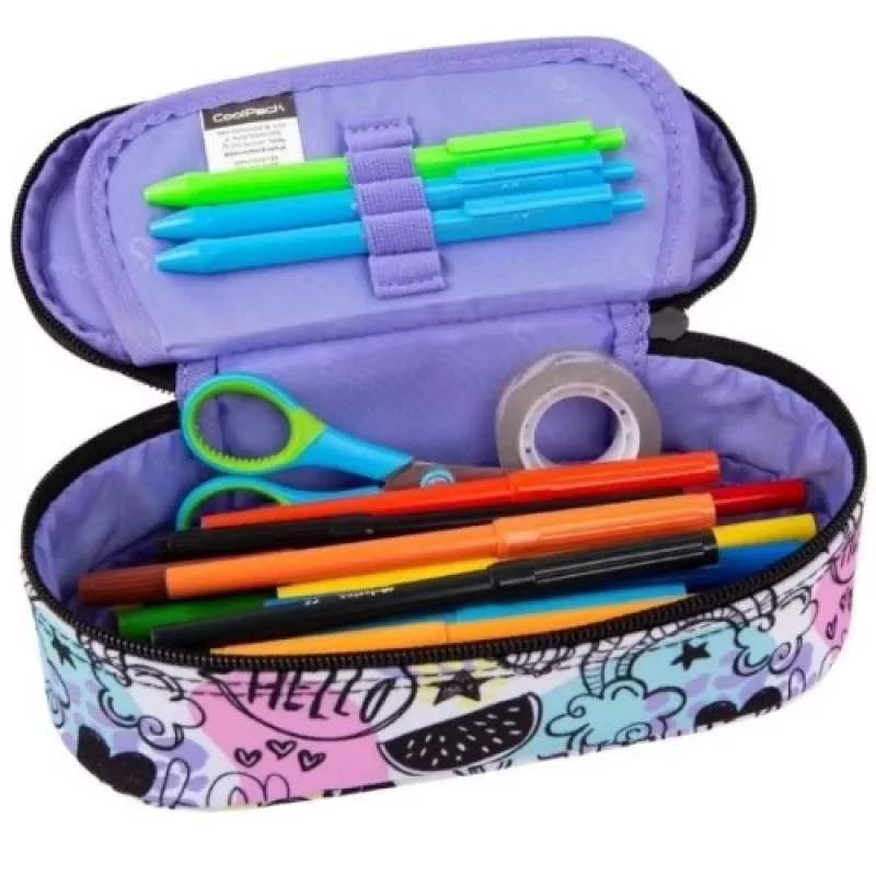 Pieštukinė CoolPack Campus MOOD F062934 – patvari konstrukcija, erdvūs skyriai