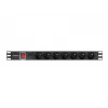LANBERG PDU maitinimo skirstytuvas 1U, 16A, 7x 230V, 2m