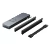 HyperDrive DUO PRO 7-in-2 USB-C centras, skirtas MacBook Air/Pro 2016-2020, su HDMI ir Ethernet LAN (RJ-45)