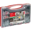 FISCHER tvirtinimo rinkinys Meister-Box XL 210 vnt. – inkarų, kaiščių ir varžtų asortimentas