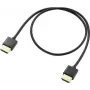 SpeaKa Professional HDMI jungiamasis laidas 0,50 m, garso grįžtamasis kanalas (ARC), auksuoti kontaktai, juodas [1x HDMI kištukas - 1x HDMI kištukas] (SP-9070576)