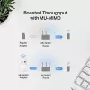 Belaidis USB adapteris MERCUSYS MA30N — dviejų juostų Wi‑Fi (2,4/5 GHz), 400/867 Mbps, USB 2.0, vidinė antena, balta