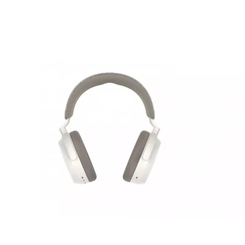 Ausinės Sennheiser Momentum 4 Wireless – Bluetooth 5.2, 60 h, ANC, uždaro tipo, 3.5 mm, balta