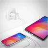 USB C/A sieninis įkroviklis YENKEE YAC G38 20W 3A Power Delivery (USB‑C ir USB‑A)