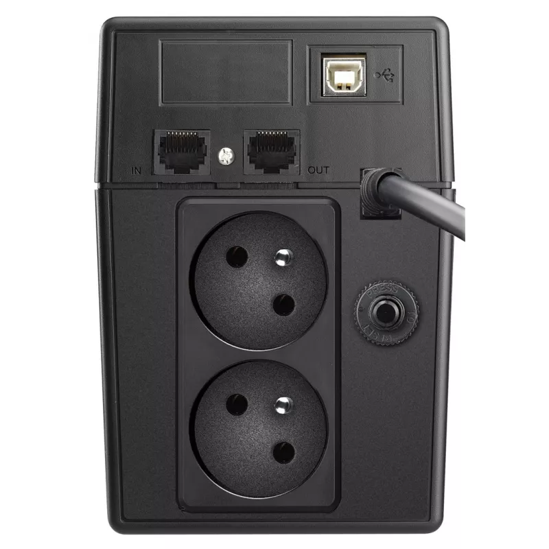 Nepertraukiamo maitinimo šaltinis PowerWalker VI 800 SW FR, linijinis-interaktyvus, 0,8 kVA, 480 W, 2 lizdai
