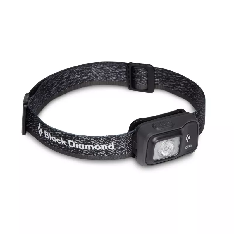 Žibintuvėlis ant galvos Black Diamond Astro 300 juodas, mėlynas apvadas