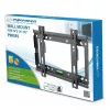 TV laikiklis sieninis Esperanza PERSES 35,6–127 cm (14–50 col.), VESA 75x75–200x200, max 25 kg, juodas