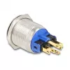 Mygtukų skydelis DeLOCK 20986 sidabrinis 230V 3A