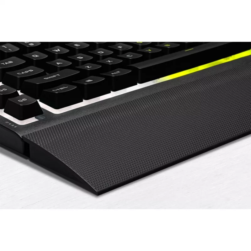 Corsair K55 RGB PRO klaviatūra žaidimams USB QWERTZ vokiška juoda