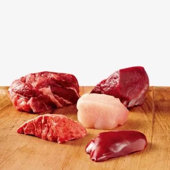 Šlapias šunų ėdalas Animonda GranCarno Original Junior – jautiena ir vištiena, 400 g skardinė, augimo laikotarpiui, be glitimo ir sojos