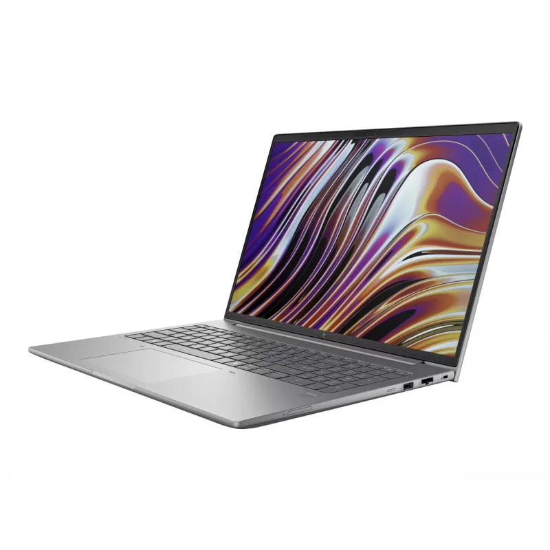 HP ZBook Power G11 A nešiojama darbo stotis – AMD Ryzen 7 8845HS – Win 11 Pro – RTX 2000 Ada – 32 GB RAM – 1 TB SSD NVMe, TLC – 40,6 cm (16 inch) IPS 2560 x 1600 (WQXGA) – „Wi-Fi 6E“, „Bluetooth“ – klaviatūra: vokiška – su HP Wolf Pro Security