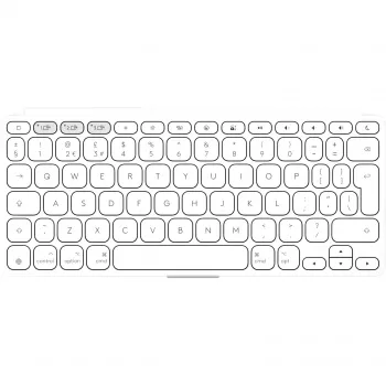 Logitech Keys-To-Go 2 klaviatūra universali Bluetooth QWERTY US International balta