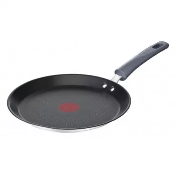 Blyninė keptuvė Tefal Daily Cook G7313855, 25 cm, nelipni, nerūdijančio plieno pagrindas, bakelitinė rankena, Thermo-Signal