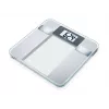 Beurer BG 13 Square Grey, Transparent – elektroninės asmeninės svarstyklės