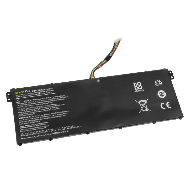 Baterija nešiojamam kompiuteriui Green Cell AC72