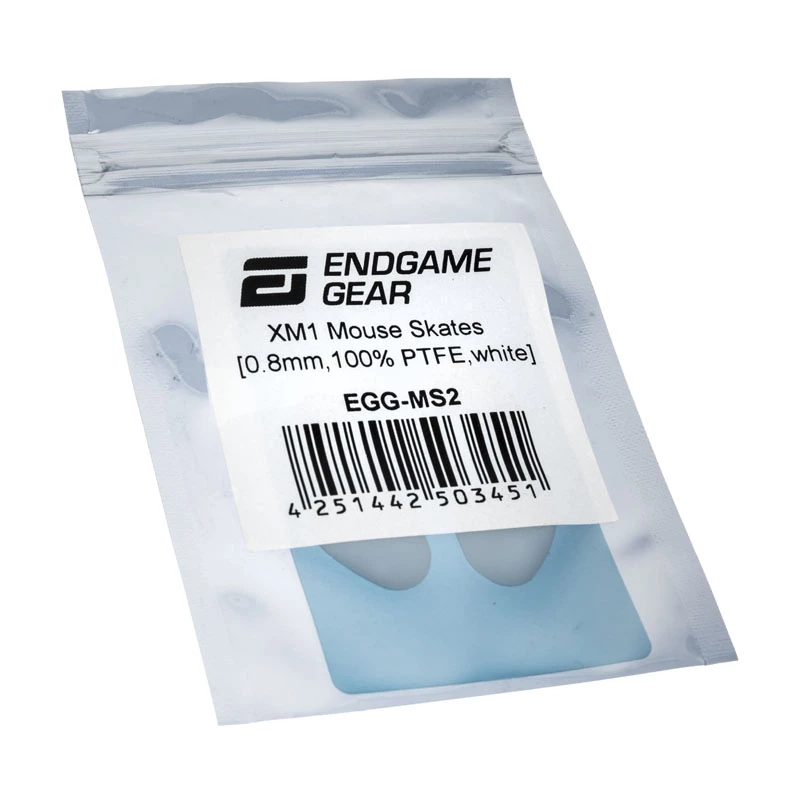 Endgame Gear XM1 pelės slydimo kojelės, 100 % PTFE, pieno baltumo