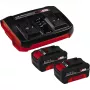Įkroviklio rinkinys Einhell 2x 4.0Ah Twincharger AC LED