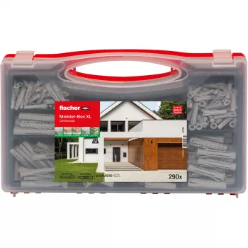 fischer 577159 Meister-Box XL kaiščių rinkinys dėžutėje 290 vnt.