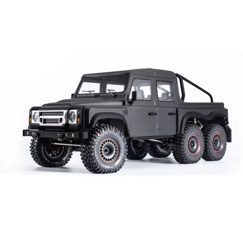 Amewi 22558 AMXRock RCX10.3P RC visureigis 6x6 pikapas, 14+, pilkas