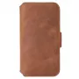 Krusell PhoneWallet Samsung Galaxy S21+ vintage cognac – odinis dėklas su pinigine