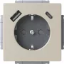 Busch-Jaeger SCHUKO kištukinis lizdas su USB-A+C 20 EUCB2USBAC-866 (2CKA002011A6314)