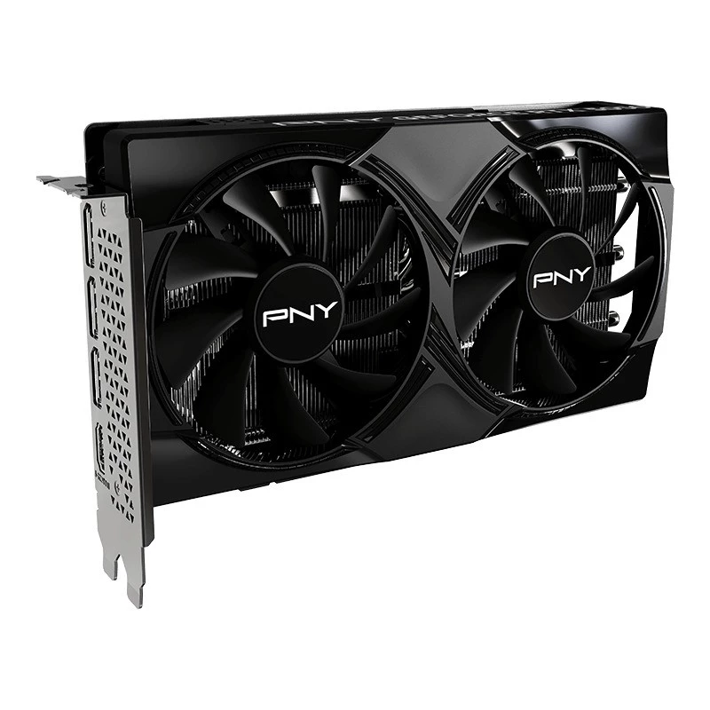 Vaizdo plokštė PNY GeForce RTX 5050 – 8 GB GDDR6, 2317 MHz, 128 bitų, PCIe x8 5.0, dviejų ventiliatorių aušinimas