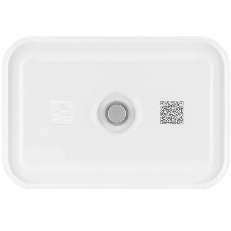 Pietų dėžutė ZWILLING FRESH & SAVE 1 L, plastikas su silikoniniu tarpikliu, pilka/balta