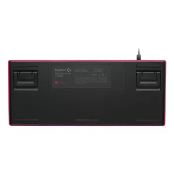 Žaidimų klaviatūra Logitech G 920-013249 USB AZERTY prancūziška rožinė Tenkeyless