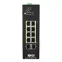 Tripp Lite NGI-S08C2POE8 Valdomas gigabitinis Ethernet komutatorius su PoE (8 prievadai, 10/100/1000, juodas)