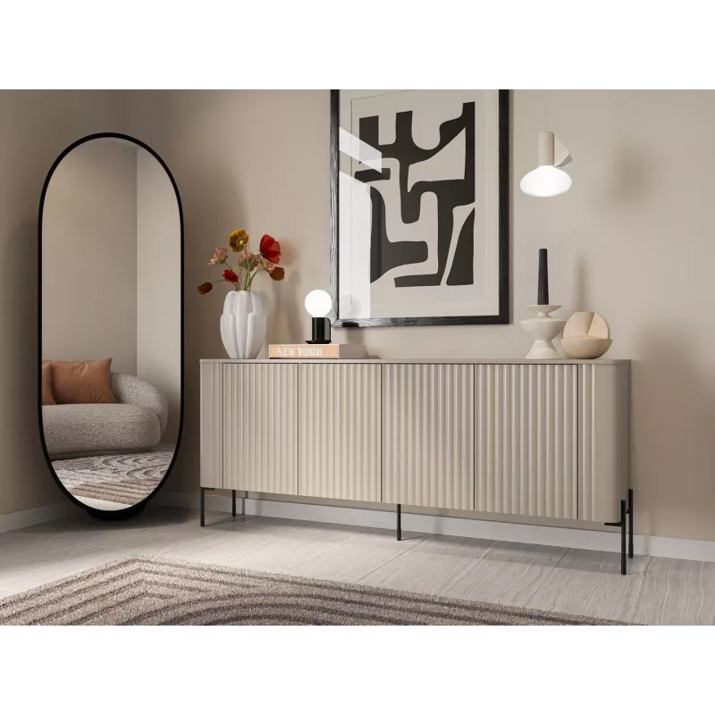 Cama VERA komoda 190x40x80 kašmyro matinis